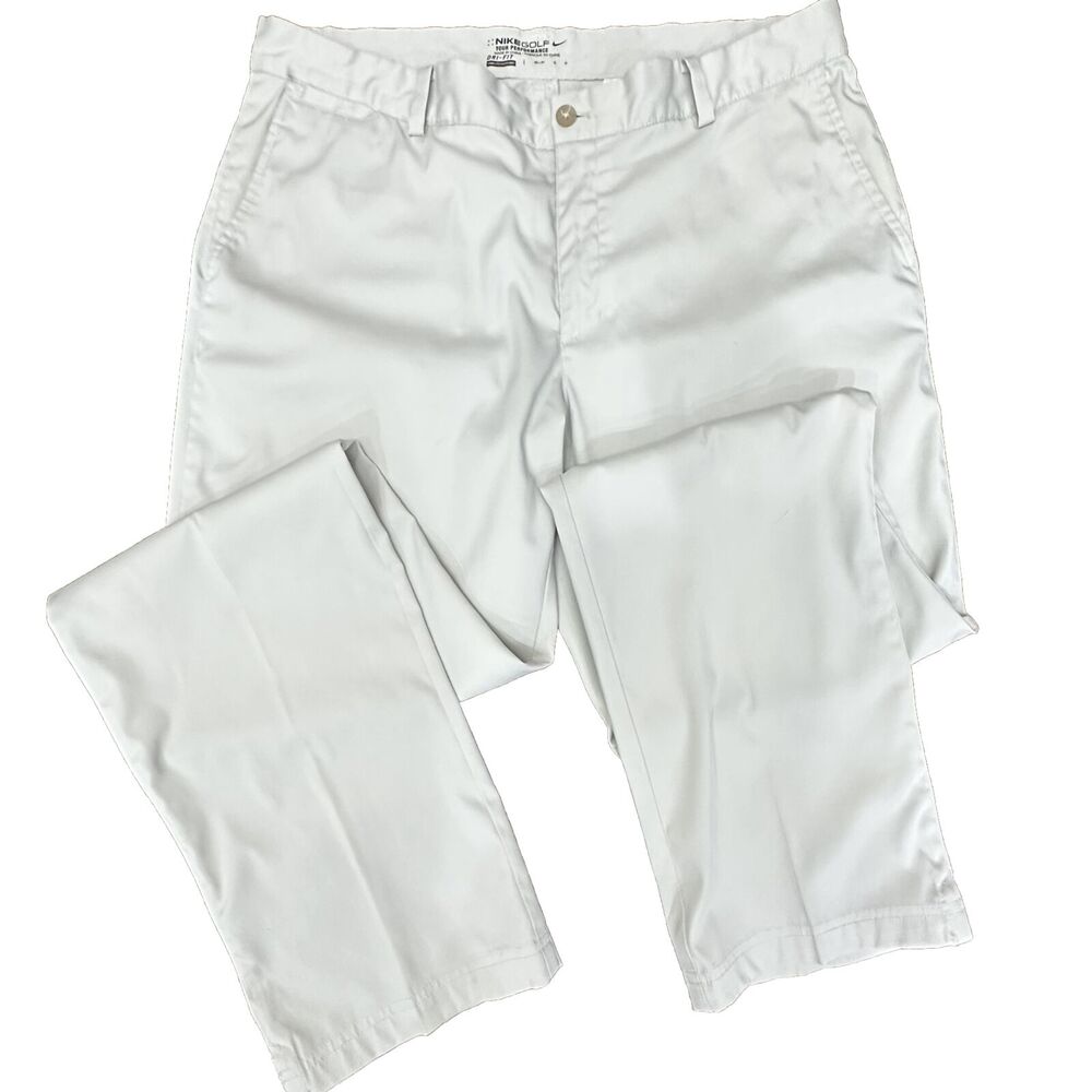 Nike DRI Fit Tour Performance Golf Pants - Men’s 36 x 34- Tan Standard Fit